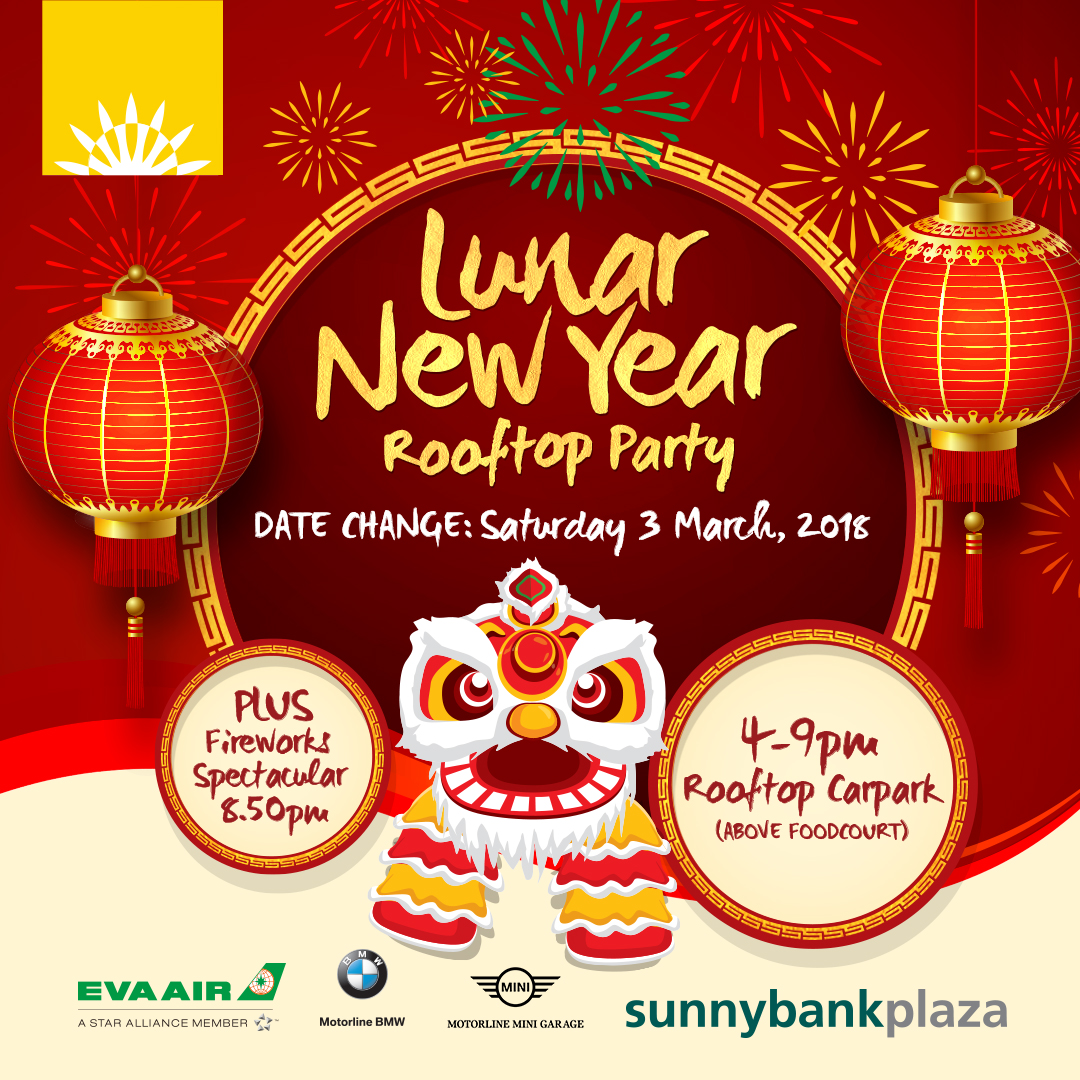 1191SBP Sunnybank Plaza Lunar New Year 1080px - Lunar New Year Rooftop Party!