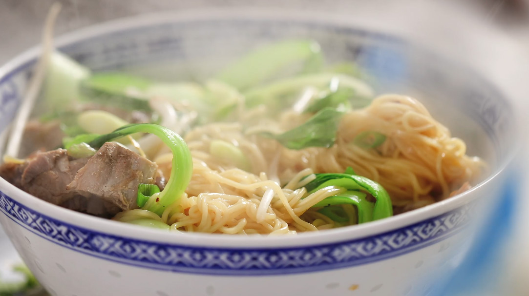 duck noodle soup - Roast Duck Noodle Soup Recipe