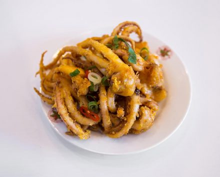 Landmark Dish Deep fried squid tentacles 440x354 - Deep-fried Squid Tentacles