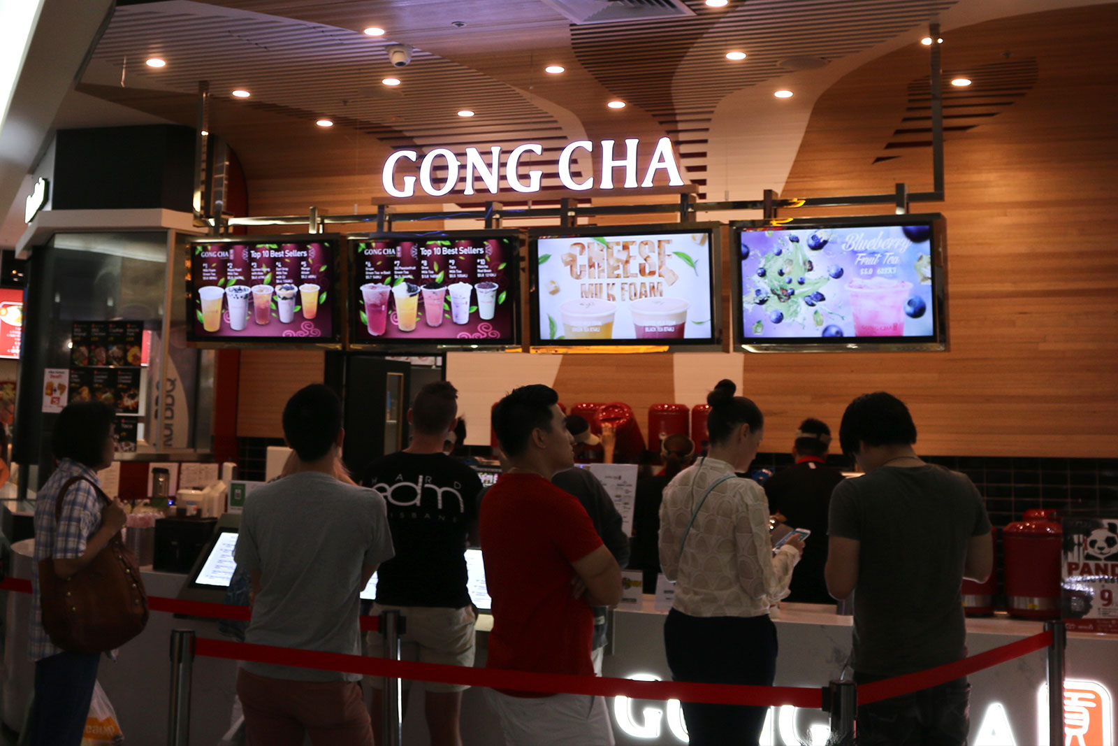 Shopfront Gong Cha - Gong Cha