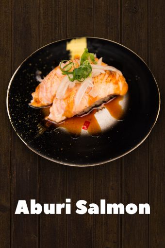 SushiEdo Recommendation Aburi Salmon 340x510 - Sushi Edo
