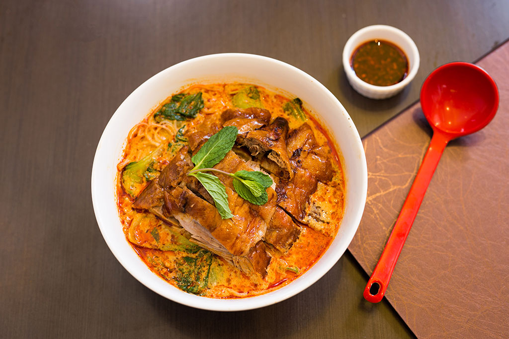 Vietnam Corner Dish Roast Duck Laksa