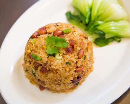 Vietnam Corner Dish Stir Fried Sticky Rice with Preserved Meat 440x354 - Stir fried Sticky Rice with Preserved Meat