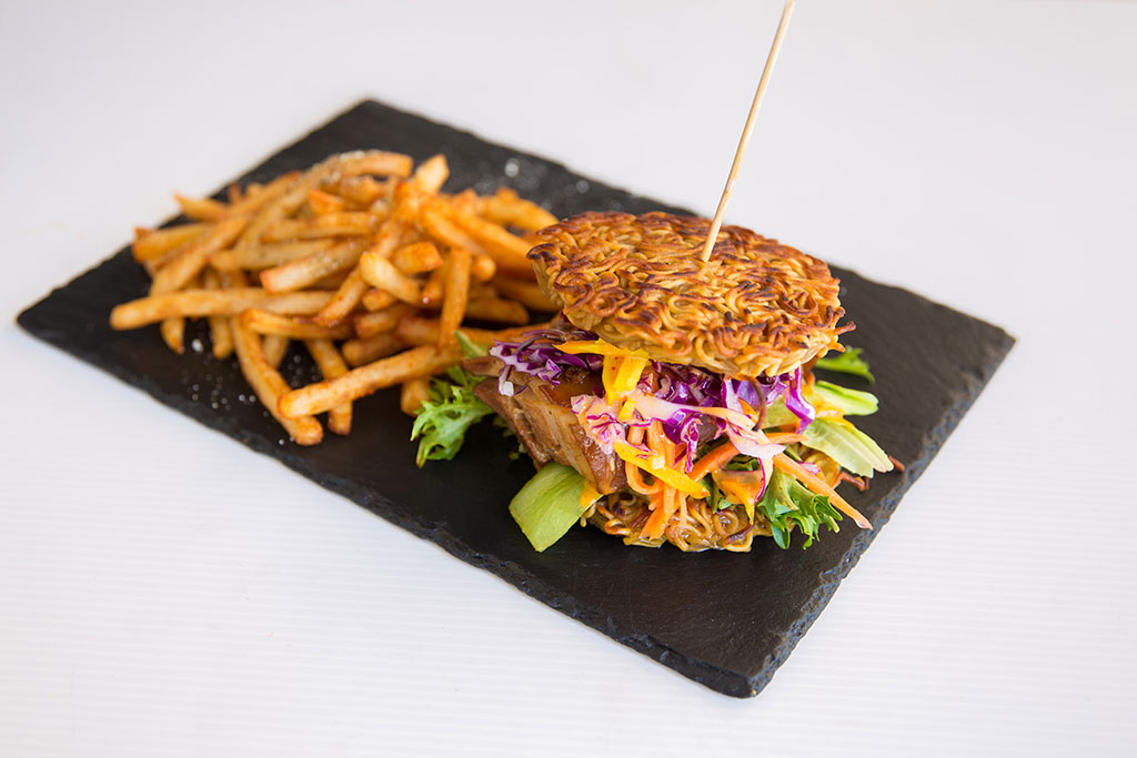 southsidebistro Dish Ramen burger - Ramen Burger