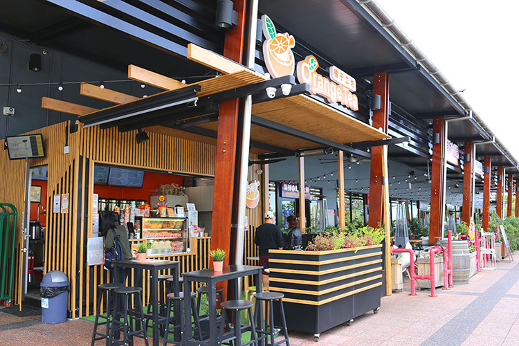 Orange Tea shopfront