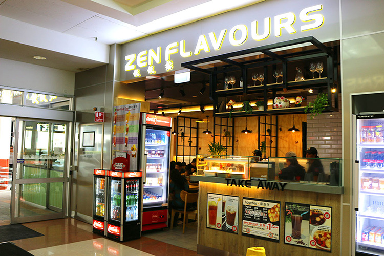 Zen Flavours shopfront - Zen Flavours