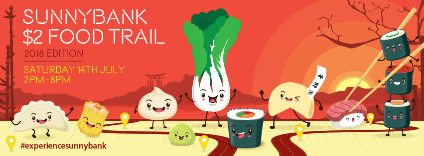 754SBP Sunnybank 2018 2 Food Trail FB Cover - 2018 - Sunnybank $2 Food Trail - Map and Menu!