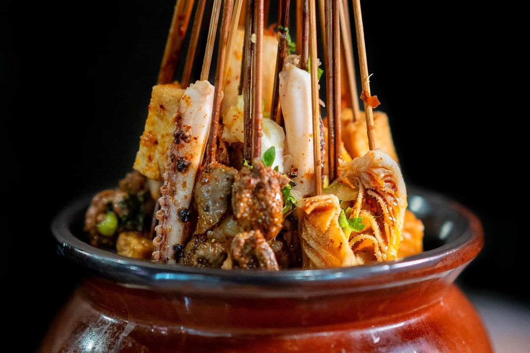 Sichuan Gourmet Skewers - Bowl of Skewers