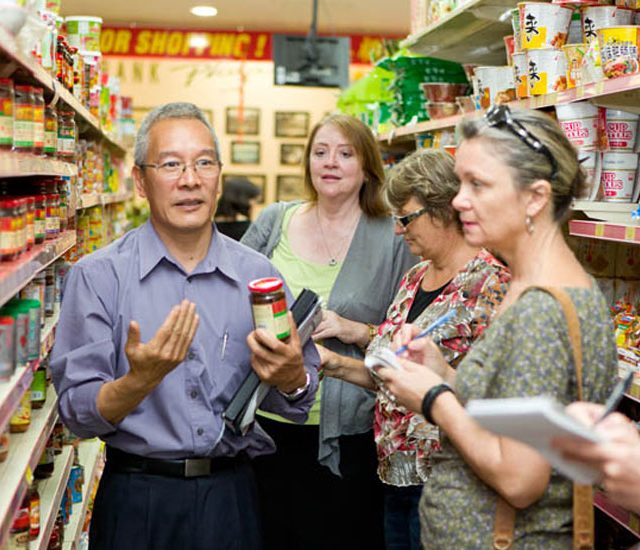 Stock up on the best traditional Asian ingredients on the food tour