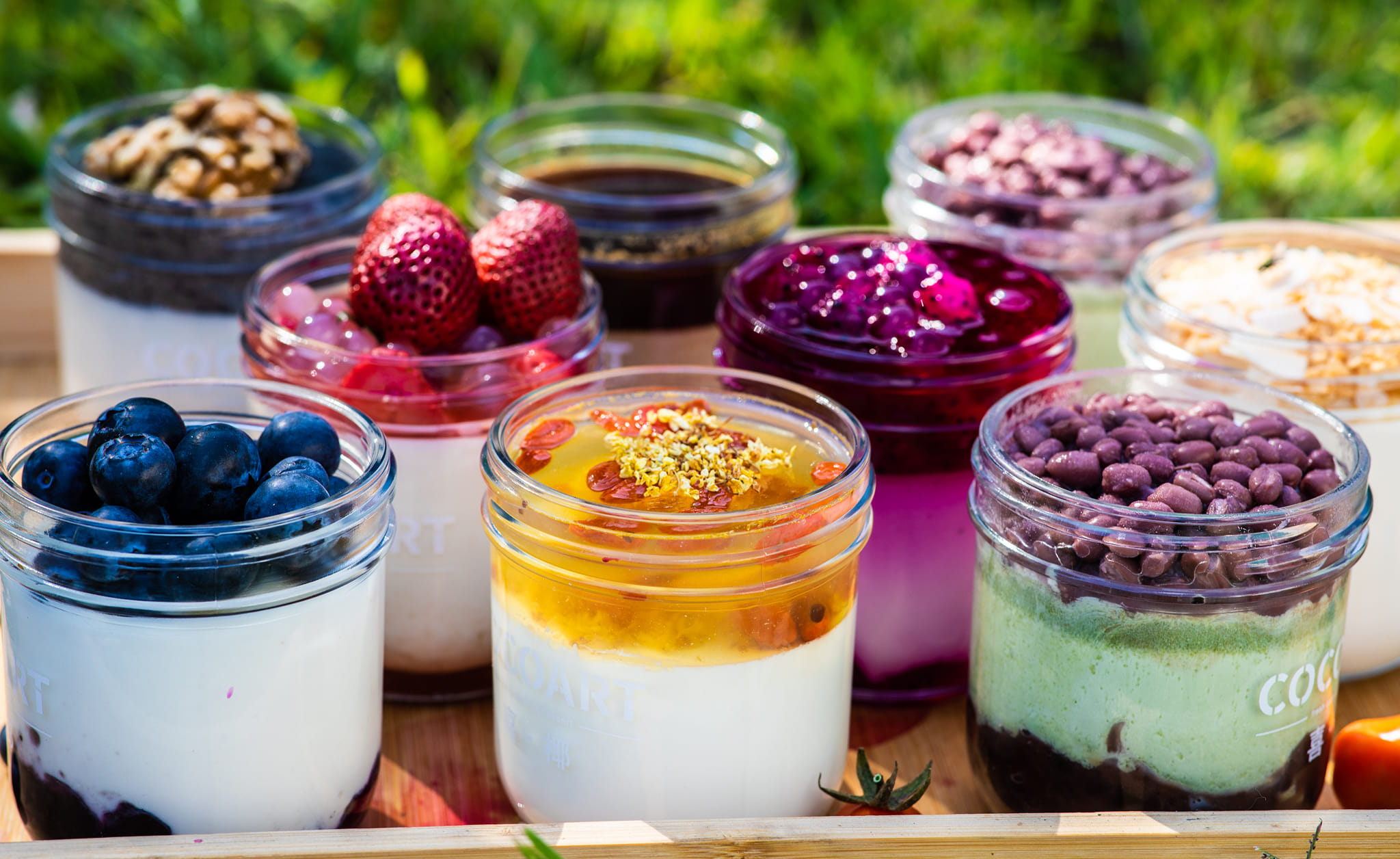 Coconut Pudding Jar