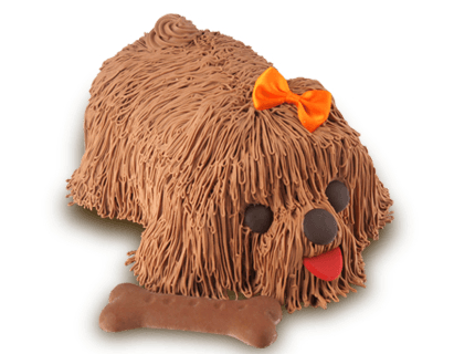 Puppy Cake Chocolate Cake