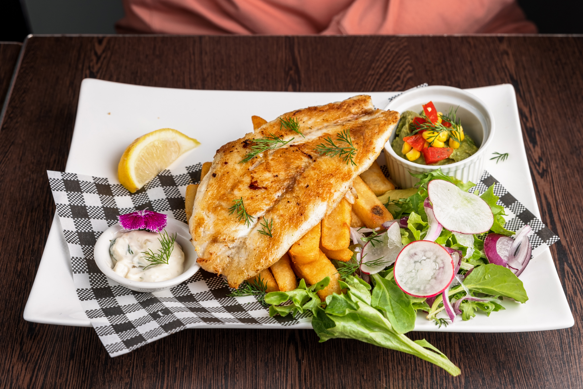 Grilled Baramundi