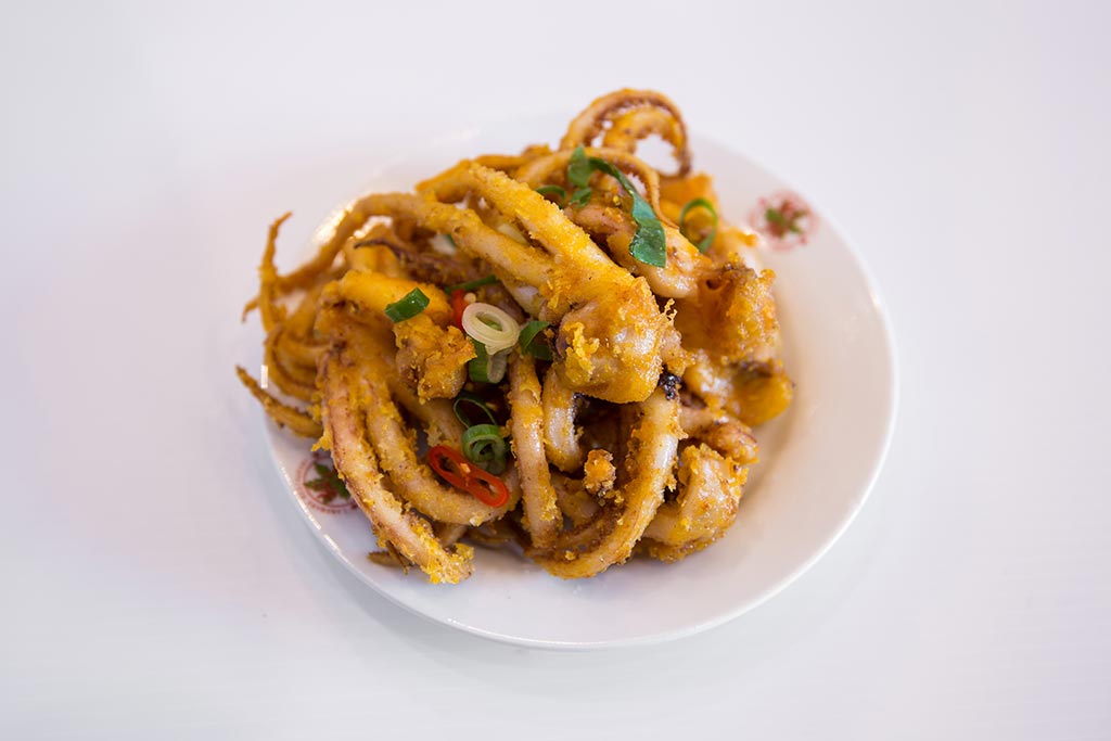 Deep-fried Squid Tentacles