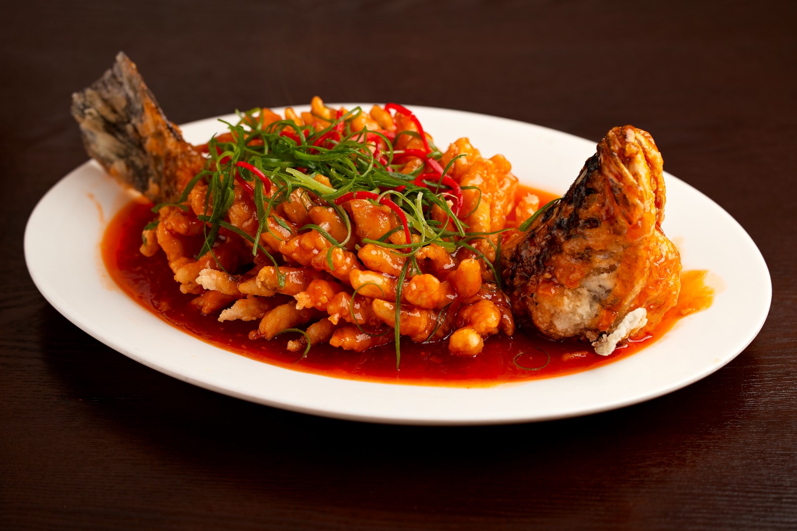 Deep-fried Sweet & Sour Fresh Fish