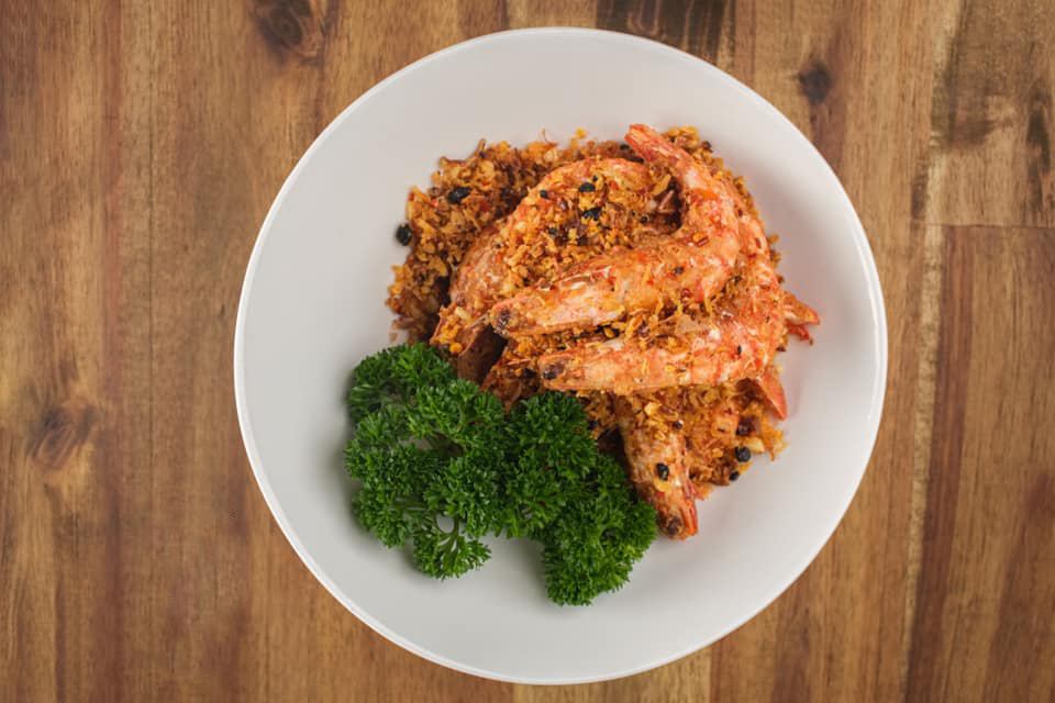 Typhoon Shelter Prawns