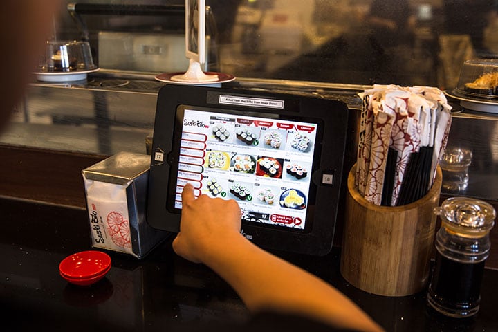 Order on iPad