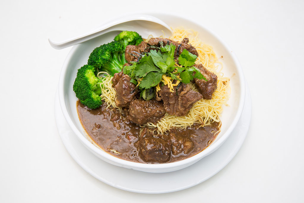 Slow Cooked Beef Brisket Noodles