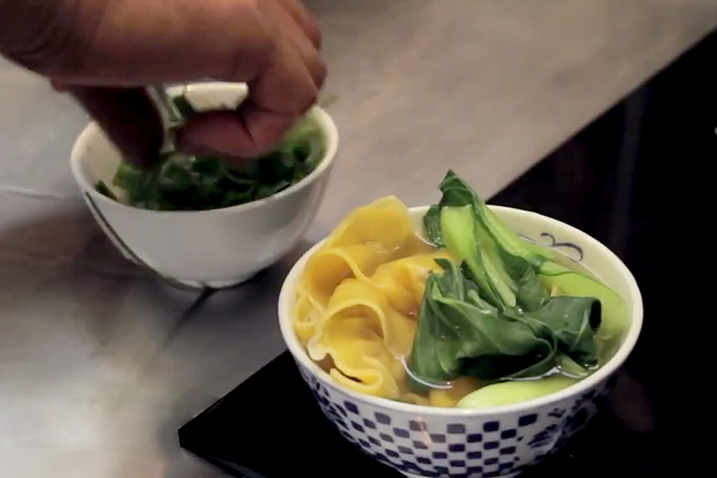 Chicken and Ginger Wontons