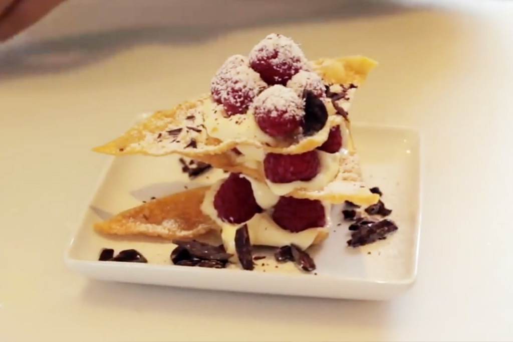 Sweet Wonton Mille-Feuilles