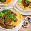 Cropped long noodles